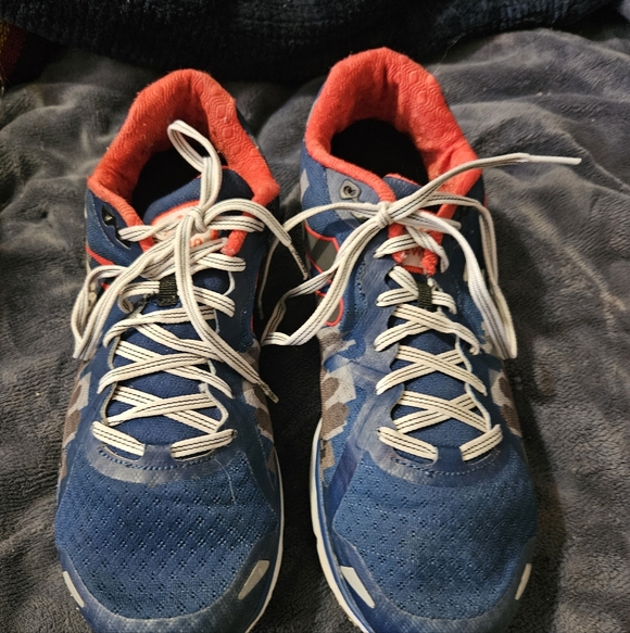 Newton Blue and Gray Women's Shoes - Picture 3 of 5